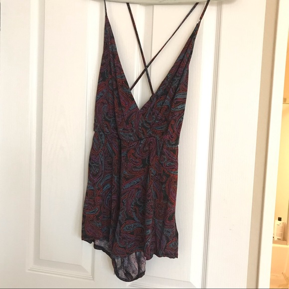 Paisley Romper (Urban Outfitters) - Picture 1 of 4